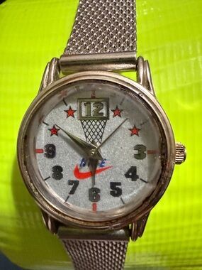 90’s Vintage Nike Basketball Dial Watch